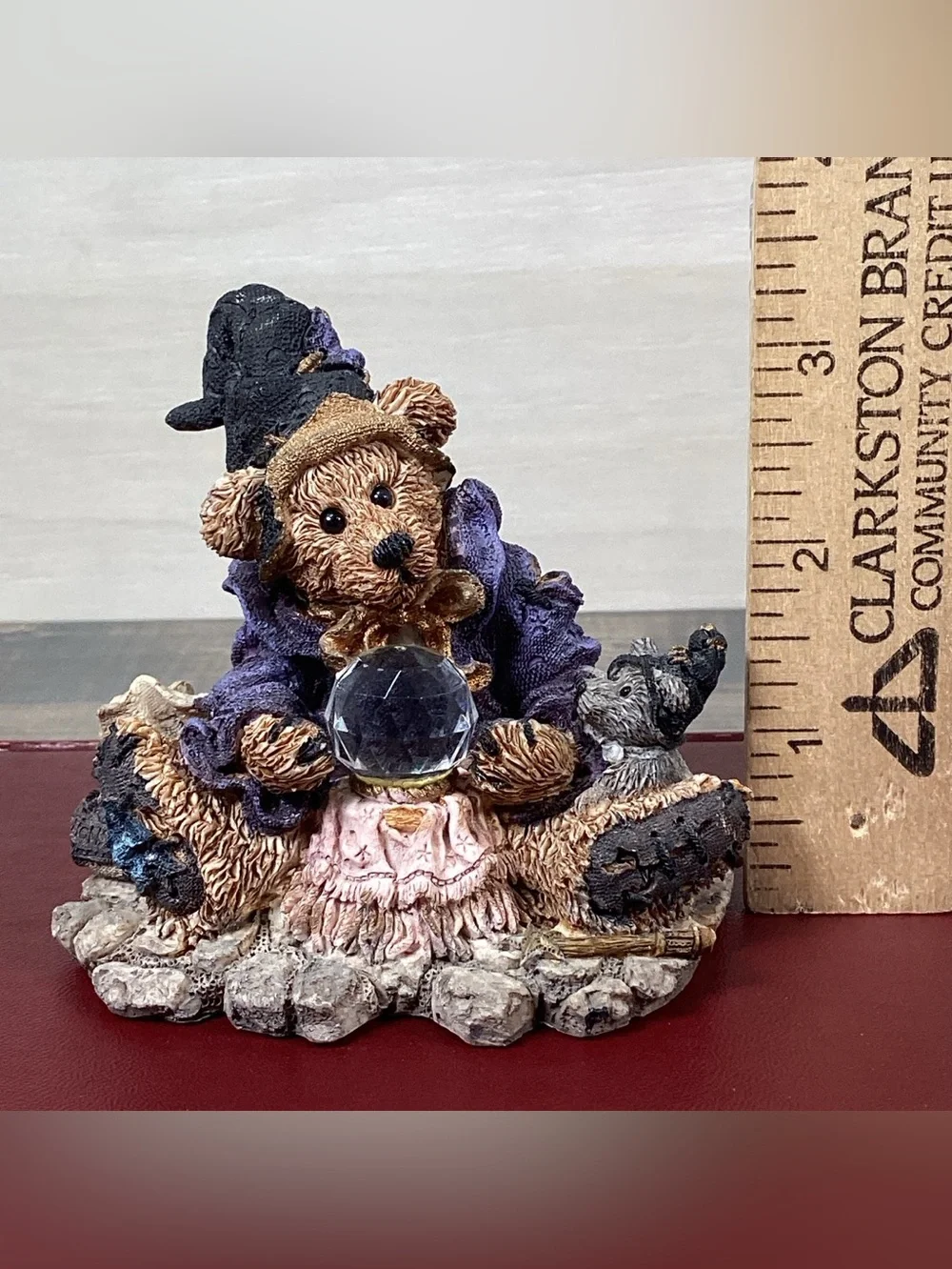 1995 Boyds Bears Figurine Style #2261 Wilson Wonderful Wizard of Wuz, Halloween